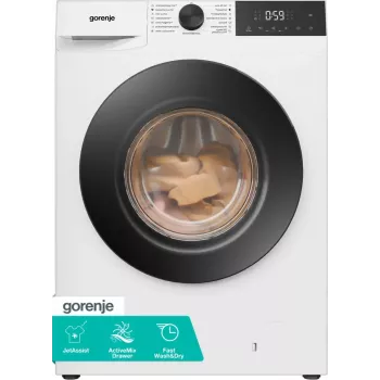 Gorenje WDG2PS954A1D2/PL skalbimo džiovinimo mašina, 9 kg skalbimas / 6 kg džiovinimas, 1400 aps./min., A energijos klasė, balta