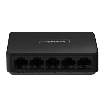 ESPERANZA 5 prievadų Gigabit tinklo jungiklis 10/100/1000 ONYX ENS103