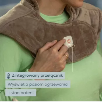 Beurer HK 165 Huggy šildoma pagalvėlė Smokey Taupe