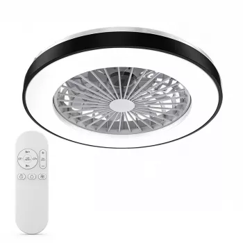 Extralink Orbit Ring 20 50,8 cm „WiFi“ lubų ventiliatorius su šviesa, baltas, valdymas programėle