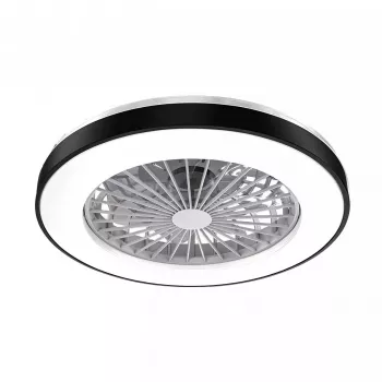 Extralink Orbit Ring 20 50,8 cm „WiFi“ lubų ventiliatorius su šviesa, baltas, valdymas programėle
