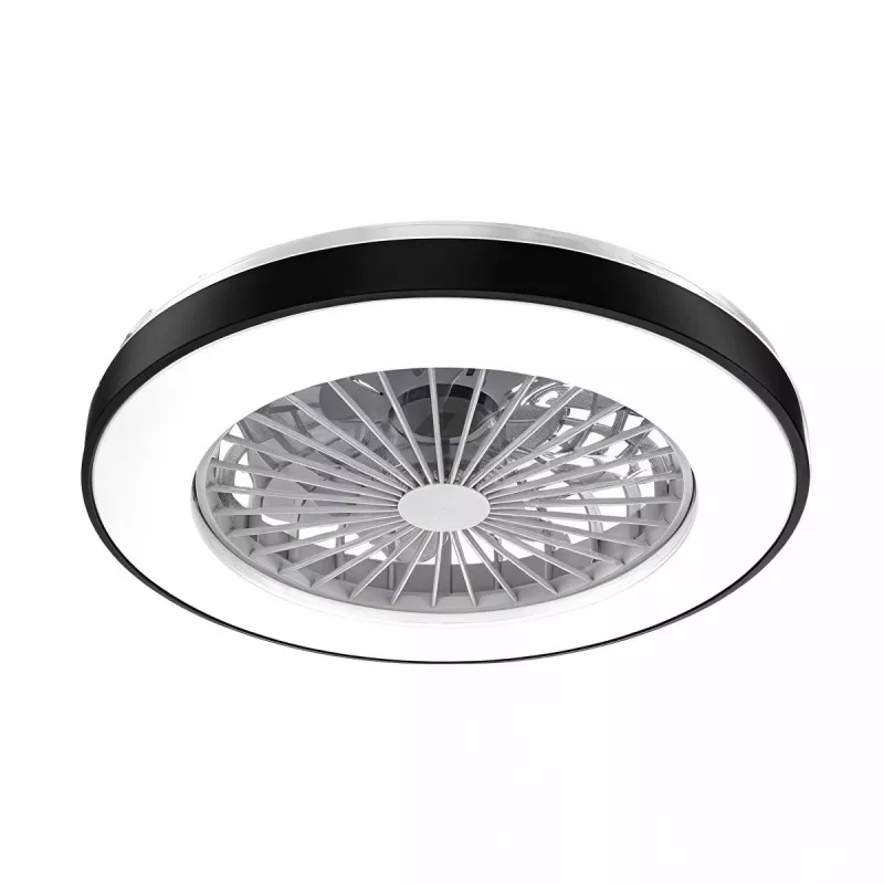 Extralink Orbit Ring 20 50,8 cm „WiFi“ lubų ventiliatorius su šviesa, baltas, valdymas programėle