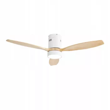 Extralink Nature Flow 52 Smart WiFi lubų ventiliatorius, medinis, 132 cm, valdymas programėle