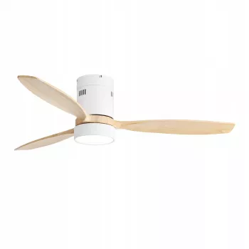 Extralink Nature Flow 52 Smart WiFi lubų ventiliatorius, medinis, 132 cm, valdymas programėle