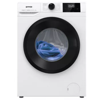 Gorenje W3NGPI72SAS/PL 7 kg 1200 aps./min. laisvai pastatoma priekinio pakrovimo skalbimo mašina su SteamTech ir inverteriniu PowerDrive varikliu