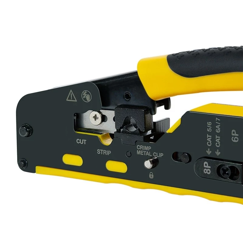 LOGILINK WZ0060 Crimpavimo įrankis moduliniams CAT5/6/6A/7 laidams su RJ45 prakišamais antgaliais