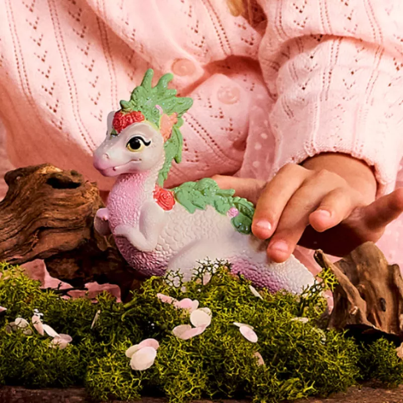 Schleich Bayala Magijos Dinozauras su Elfo Jodinėtoja Žaislų Figūrėlių Rinkinys
