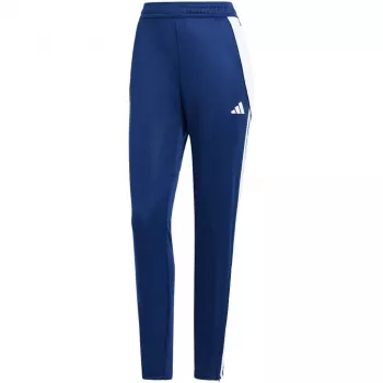 adidas Tiro 24 moteriškos treniruočių kelnės tamsiai mėlynos L