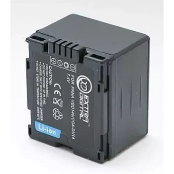EXTRA DIGITAL Panasonic CGA-DU14 pakaitinė baterija 7,2 V 1360 mAh ličio jonų D serijos vaizdo kameroms