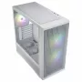 Fortron M330 White Micro-ATX korpusas su grūdinto stiklo šonine sienele, 1x120mm ventiliatorius