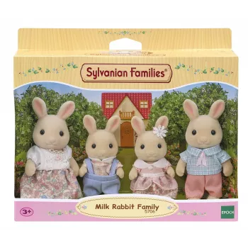 EPOCH Sylvanian Families Milk Rabbit šeimos figūrėlių rinkinys