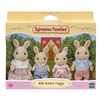 EPOCH Sylvanian Families Milk Rabbit šeimos figūrėlių rinkinys