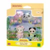 Sylvanian Families Nursery Friends Rainy Weather Set - 3 kūdikių figūrėlės su lietaus drabužiais