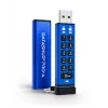 iStorage datAshur PRO+A 128GB USB 3 atmintinė su 256-bit šifravimu (IS-FL-DA3A-256-128)