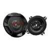 JVC CS-DR422 4 colių 2 krypčių koaksialiniai automobilio garsiakalbiai su anglies-mikos konusais ir hibridiniais apvadais (pora)