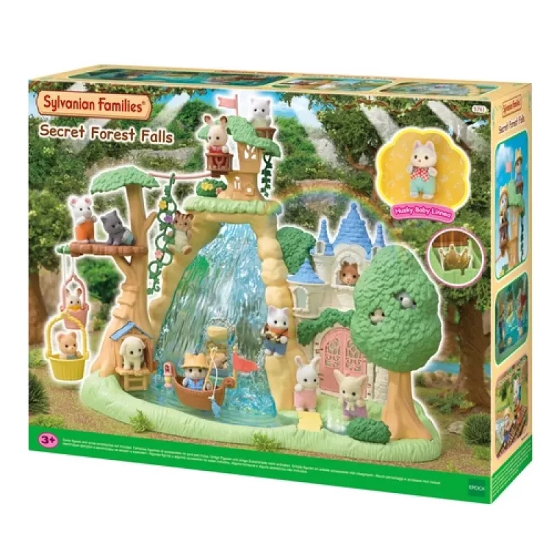 Sylvanian Families nuotykių žaidimų aikštelė su kriokliu