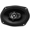 JVC CS-DR6932 6x9 colio 3 krypčių koaksialiniai automobilio garsiakalbiai, 500W maks., 70W RMS, anglies mikos žemųjų dažnių garsiakalbis, PEI aukštųjų dažnių garsiakalbiai, 4 omų