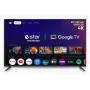 NO NAME LEDTV55A1T2 55 colių QLED 4K UHD Smart TV su Dolby Vision IQ, HDR10+, Dolby Atmos, VIDAA U5.0, įtaisyta Alexa, berėmiu dizainu ir žaidimų režimu