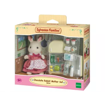 Epoch Sylvanian Families Šokoladinio Triušio Mama Virtuvės komplektas