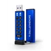 iStorage datAshur PRO+A 64GB USB 3 atmintinė su 256 bitų šifravimu (IS-FL-DA3A-256-64)