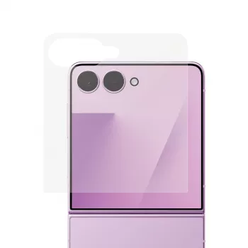 PanzerGlass apsauginis stiklas Samsung Galaxy Z Flip8 sub-ekranui - grūdintas stiklas, 9H, atsparus įbrėžimams ir smūgiams, sausas klijavimas, kristalinis skaidrumas