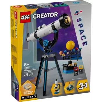 LEGO Creator 3-in-1 Space Rover Explorer 31107 Konstruktorius, 510 detalių, nuo 8 metų