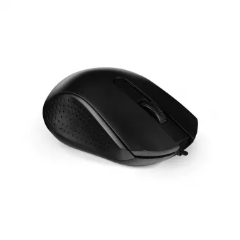 MODECOM MC-M4.1 laidas optinė pelė, 3 mygtukai, 800/1200/1600 DPI, USB, juoda