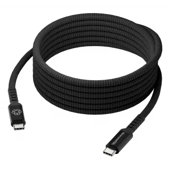 dbramante1928 Copenhagen USB-C į USB-C pintas laidas 1 m juodas