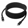dbramante1928 Copenhagen USB-C į USB-C pintas laidas 1 m juodas