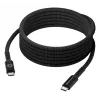 dbramante1928 Copenhagen USB-C į USB-C pintas laidas 1 m juodas