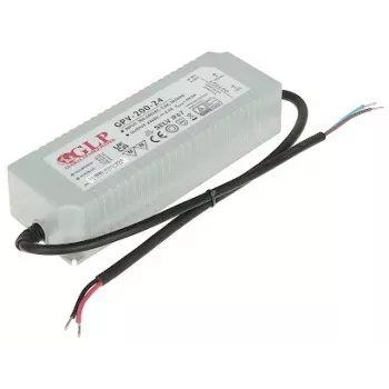 GLP perjungiamasis maitinimo šaltinis 24V/8.3A/GPV 200W IP67 LED tvarkyklė