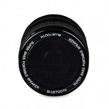 IBOX Speaker STRIDER Bluetooth nešiojamas belaidis garsiakalbis su FM radiju, laisvų rankų skambučiais, 5W RMS, 3,5mm AUX, USB, MicroSD, juodas