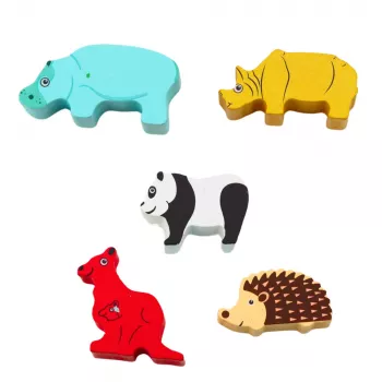 LEAN TOYS Balanced Animals medinis įgūdžių žaidimas 13El