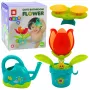 LEAN TOYS interaktyvus vonios žaislas Laistytuvas gėlė, 1,5 L, įvairių spalvų
