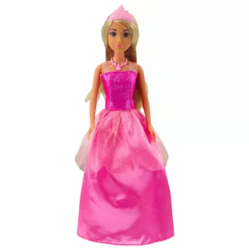 LEAN TOYS Anlily Collection mados rinkinys su suknelėmis ir aksesuarais, 17 vnt.