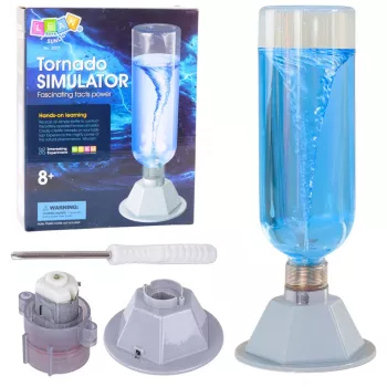 LEAN TOYS DIY Tornado Simulator edukacinis eksperimentų rinkinys