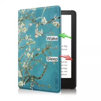 Tech-Protect SmartCase dėklas, skirtas Kindle Paperwhite 2024 / Colorsoft / Signature Edition, sakura