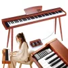 V-TONE BL-130 skaitmeninis pianinas su spinetu, rudas, 88 klavišų, graduoto plaktuko veikimas