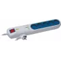 LESTAR LF-2005 apsauginis tinklo filtras su prailgintuvu, 3 lizdai, 5 m, pilkas