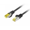 LANBERG Cat.6A S/FTP LSZH 20 m laidas – 10GbE, Fluke išbandytas, 26AWG grynas varis