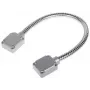 Delta ATLO-KP-11X400 metalinė kabelių apsauginė įvorė, nerūdijantis plienas, sidabrinė