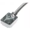 Delta ATLO-KP-11X400 metalinė kabelių apsauginė įvorė, nerūdijantis plienas, sidabrinė
