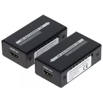 HDMI Extender Over Ethernet 4K 60m Mini siųstuvas ir imtuvas