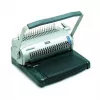WALLNER S-100 rankinė plastikinių įvairių kombų įrišimo mašina A4 A5 Letter, 250 lapų talpa, 21 skylės perforatorius, svirtimi valdoma