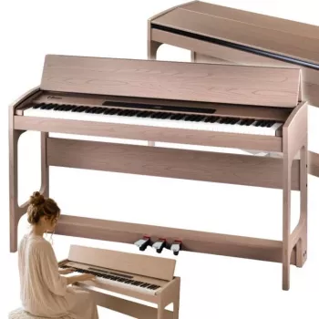 V-TONE BL-8815 skaitmeninis pianinas, 88 klavišų, smėlio spalvos
