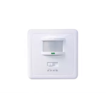 MACLEAN MCE18 PIR judesio ir garso jutiklis sienai, 160°, 1200W, baltas