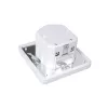 MACLEAN MCE18 PIR judesio ir garso jutiklis sienai, 160°, 1200W, baltas
