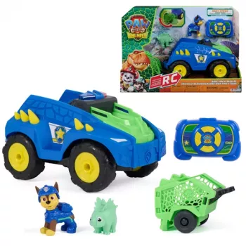 Paw Patrol: Dino filmas - Chase RC Dino gelbėjimo automobilis, Spin Master
