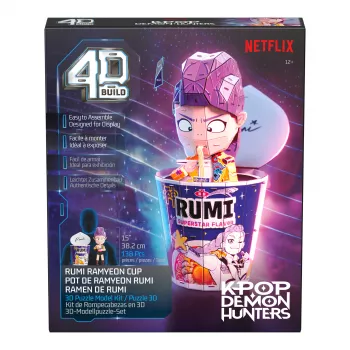 Spin Master 4D Build K-Pop Demon Hunters Rumi Ramen Cup 3D dėlionė