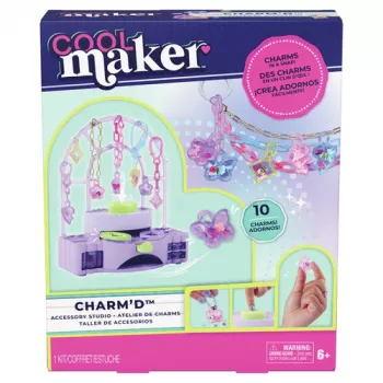 Spin Master Cool Maker Charm'd Charm Studio – papuošalų kūrimo rinkinys „pasidaryk pats“